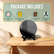 Obsidian Scrying Mirror - Unlock Your Inner Vision