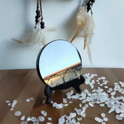 Obsidian Scrying Mirror - Unlock Your Inner Vision