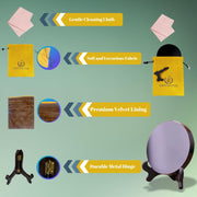 Obsidian Scrying Mirror - Unlock Your Inner Vision