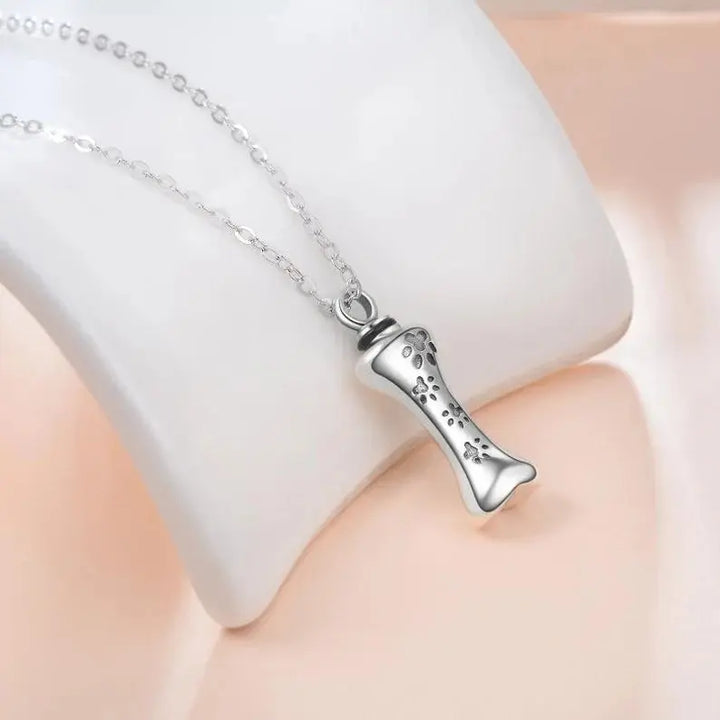 Dog Urn Necklaces for Ashes, Pet Urn Necklace - Crystalstile