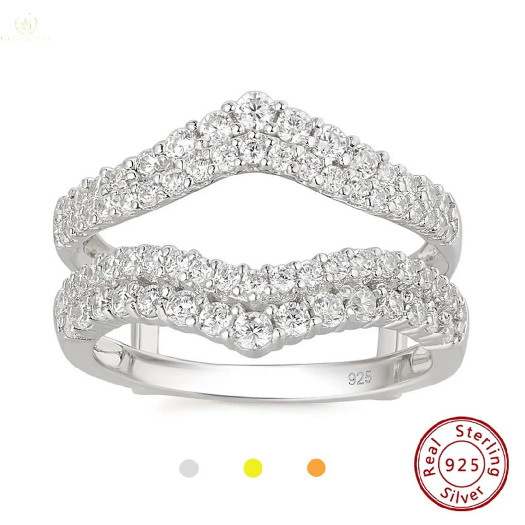 Enhancer for Women Wedding Band - Crystalstile