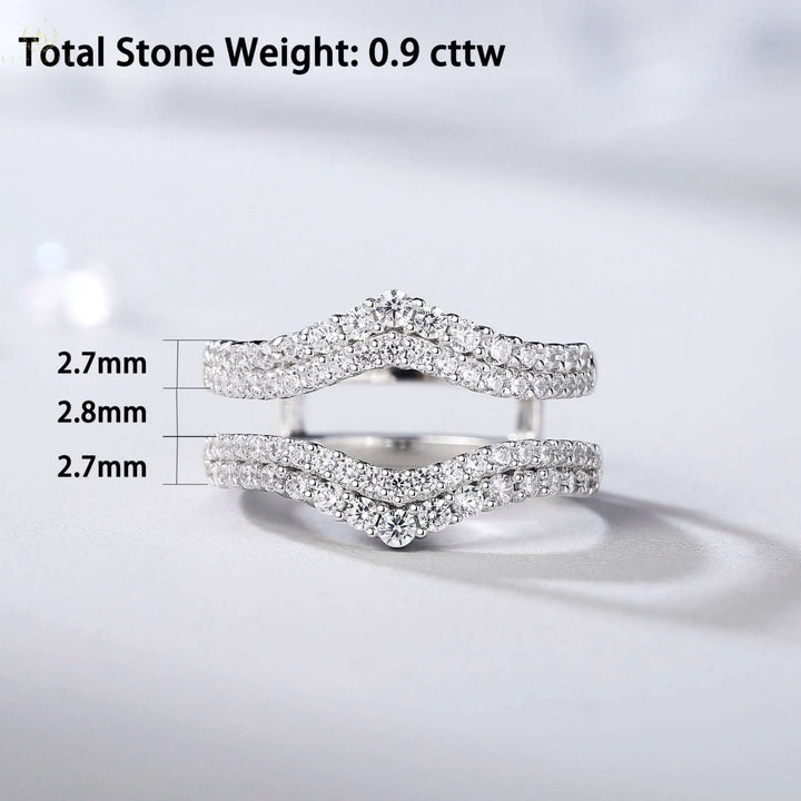 Enhancer for Women Wedding Band - Crystalstile