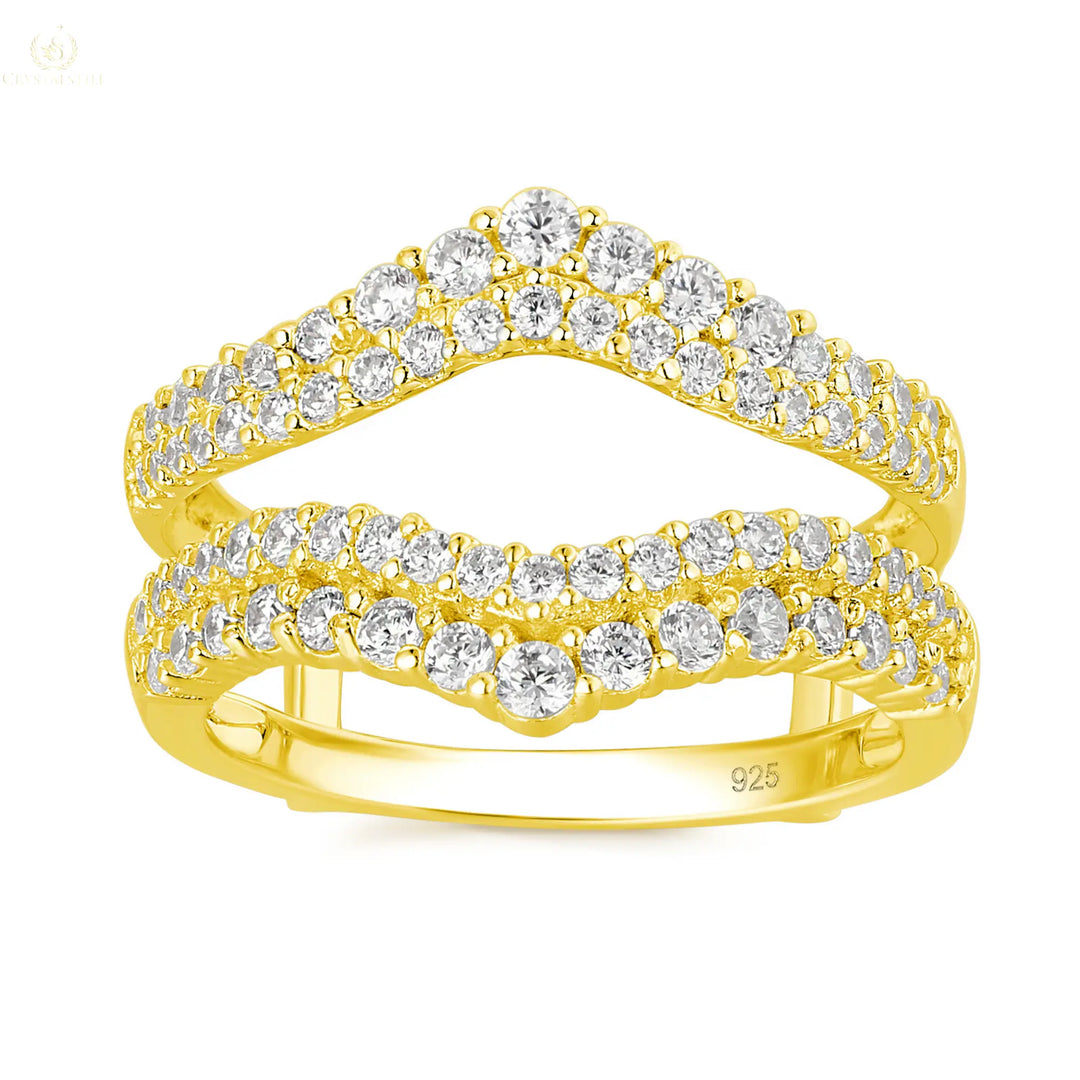 Enhancer for Women Wedding Band - Crystalstile