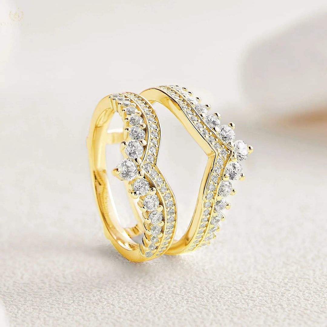 Enhancer for Women Wedding Band Crystalstile