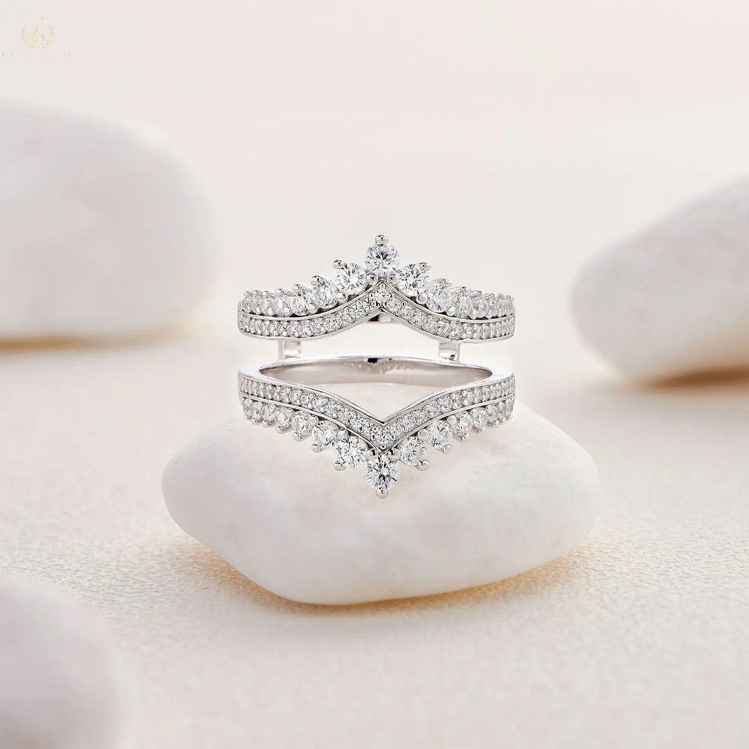 Enhancer for Women Wedding Band Crystalstile