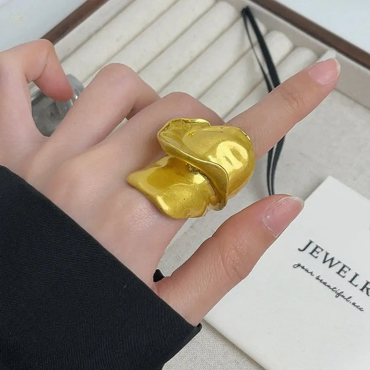 High-End Exaggerated Personality, Irregular Index Finger Rings Crystalstile