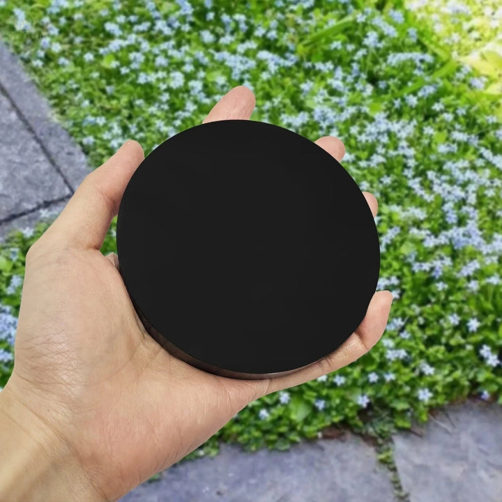 The Obsidian Mirror Mystic Crystals (7.08 in) used as a tool for scrying, enhancing energy work, and spiritual insight.