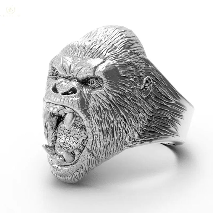 Punk Cool Men's Classic Gorilla Rings - Crystalstile