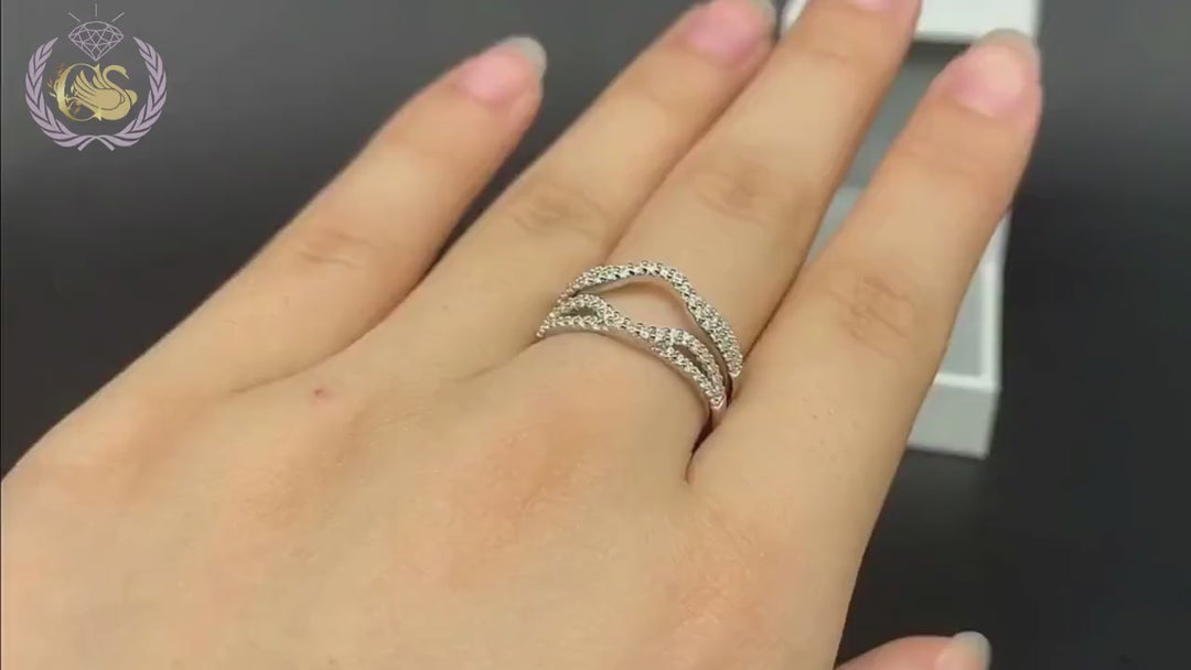 Hollow Enhancer Wedding Ring